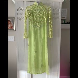 Unique Lace, Chiffon dress